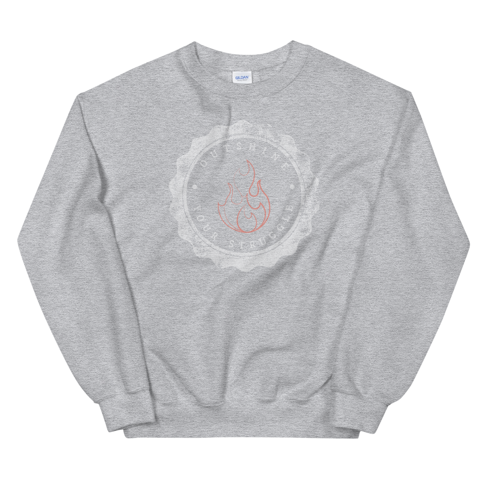 "LET THE FIRE BURN"....unisex sweatshirt