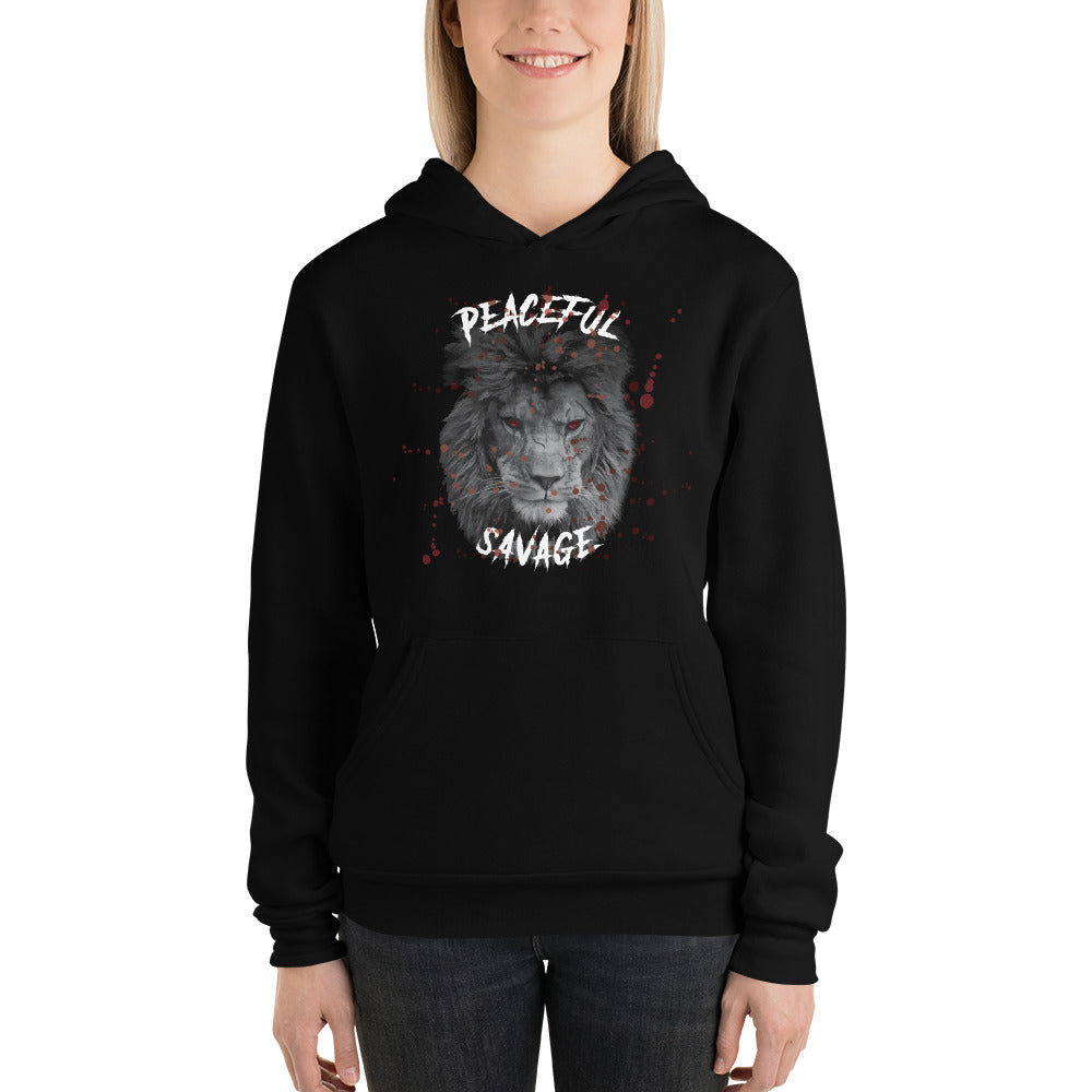 Ladies "Peaceful Savage"  hoodie